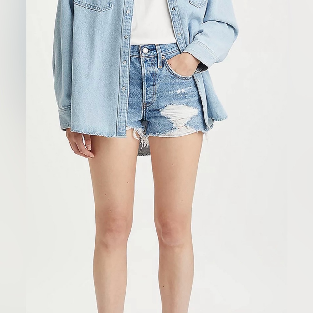 Levi's Women's Premium 501 Original Shorts SZ 34